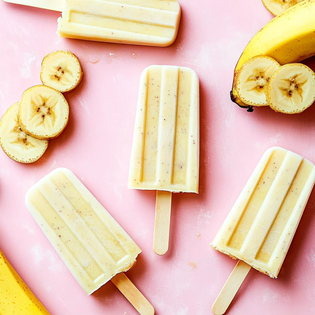 3-Ingredient Banana Popsicles (Customizable Recipe)