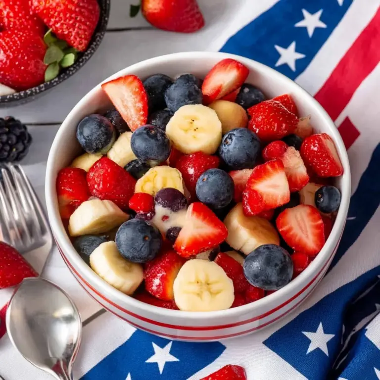 4th of July Fruit Salad