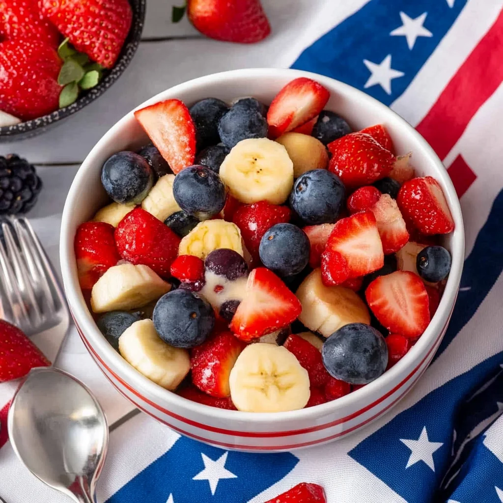 4th of July Fruit Salad