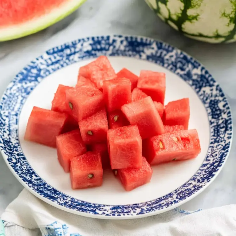 How to Cut a Watermelon