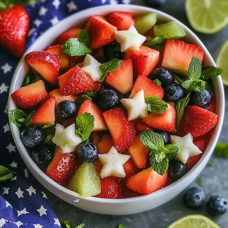 Mojito Fruit Salad