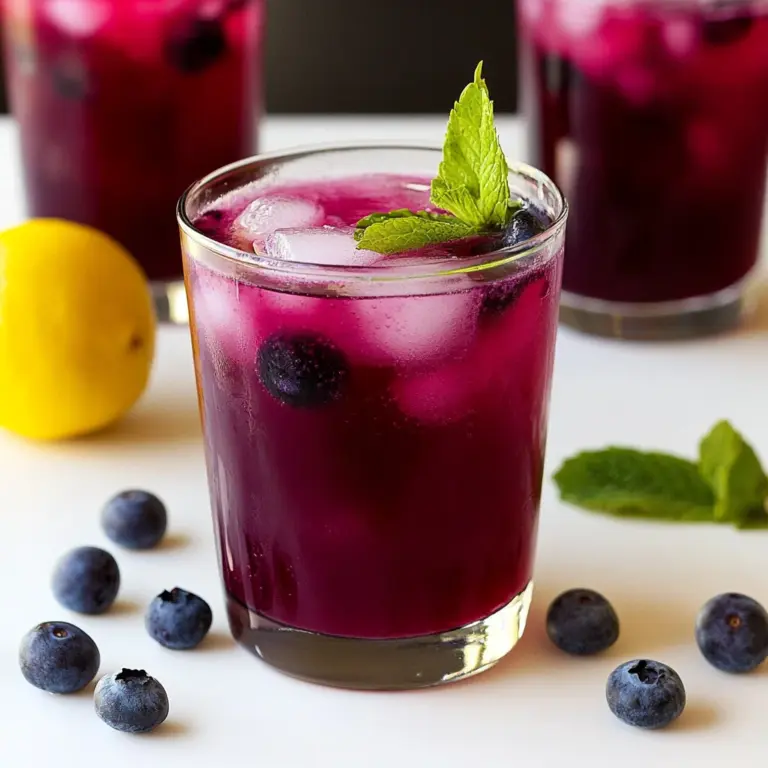 Blueberry Lemonade