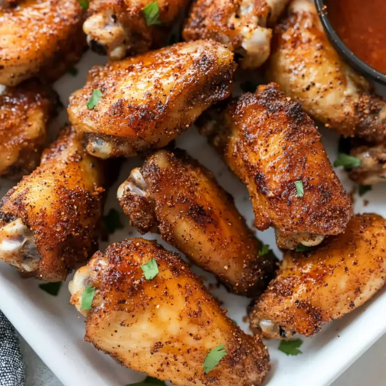 Dry Rub Chicken Wings (Air Fryer)