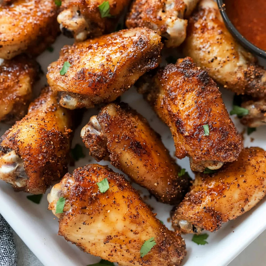Dry Rub Chicken Wings (Air Fryer)