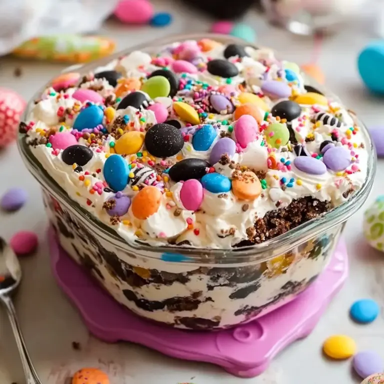 Easter Dirt Cake Casserole: A Festive No-Bake Spring Dessert