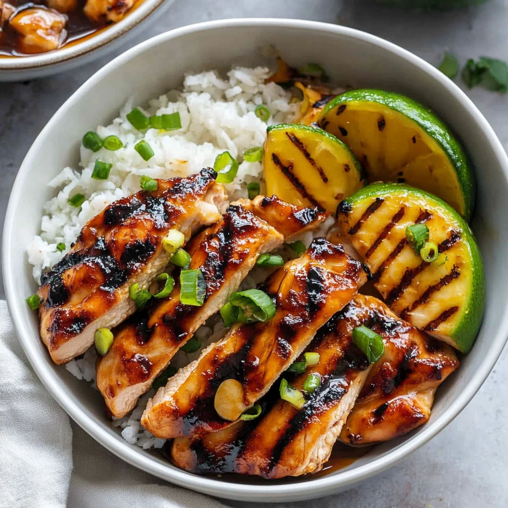 Easy Marinated Asian Grilled Chicken