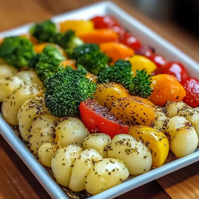 Garlic Roasted Vegetables