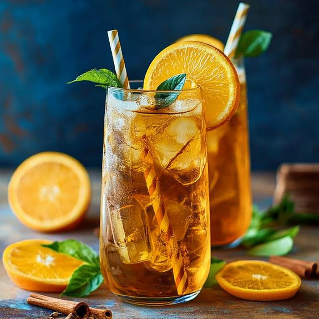 Orange Cinnamon Iced Tea