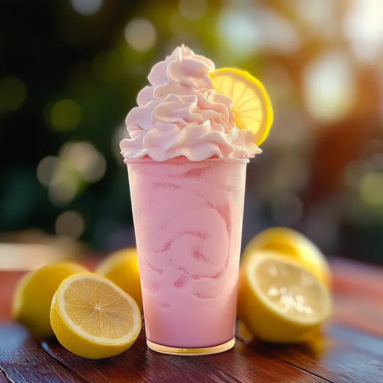 Whipped Pink Lemonade