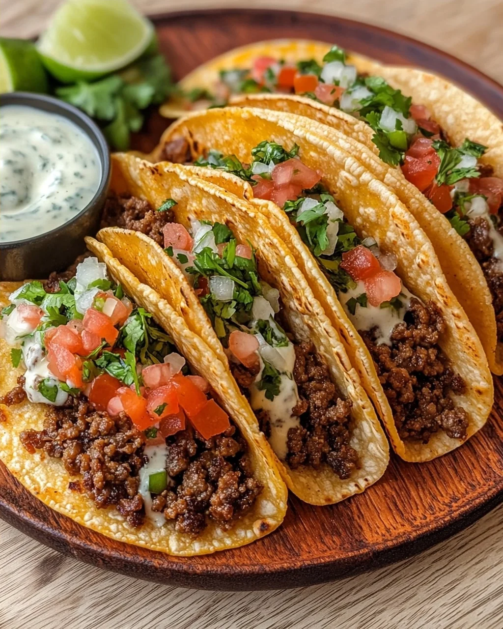 Crispy Cheesy Beef Tacos