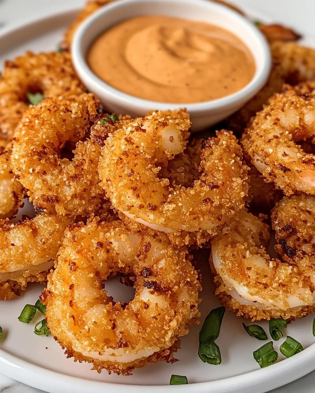 Crispy Panko Fried Shrimp with Bang Bang Sauce