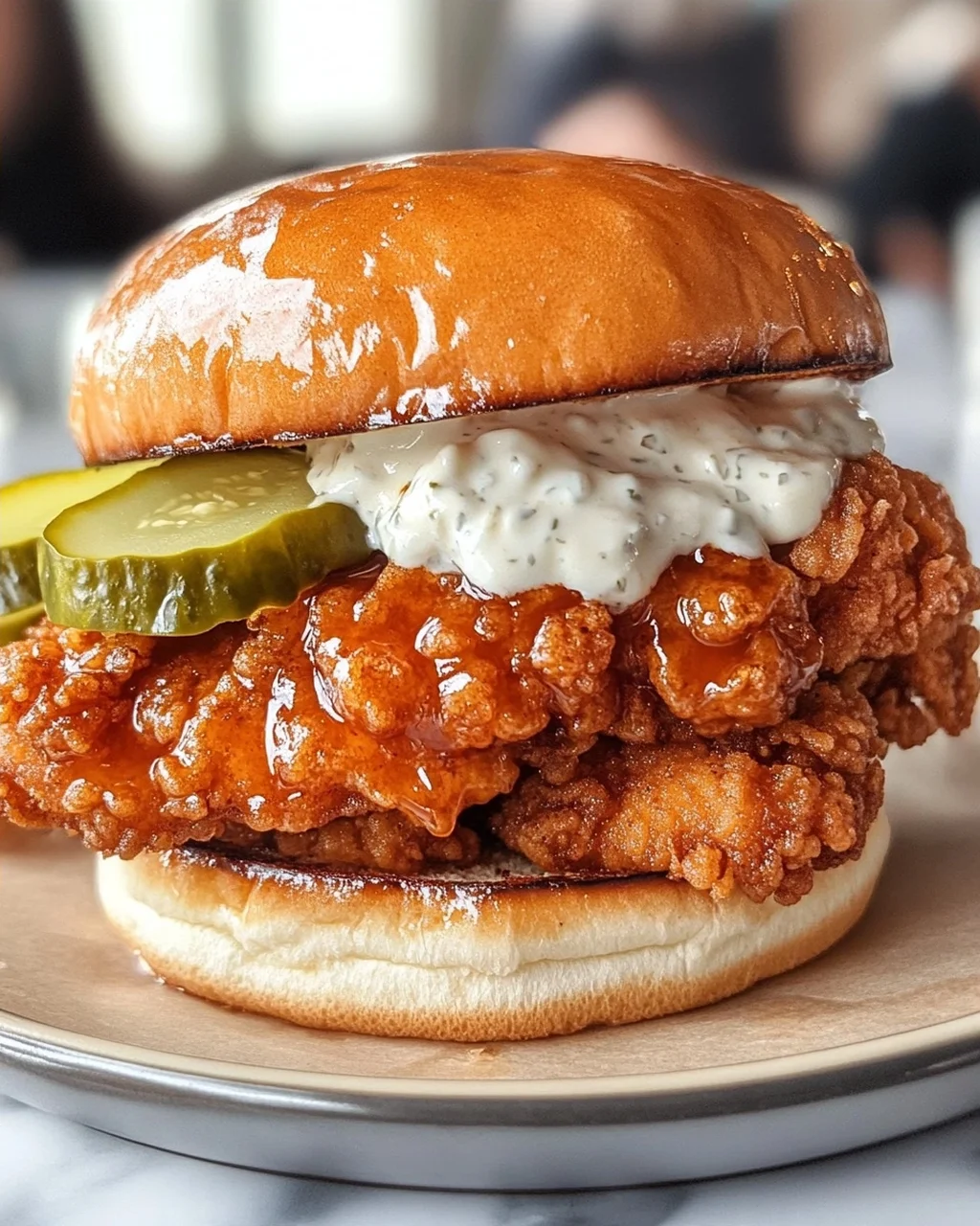 Hot Honey Chicken Sandwich